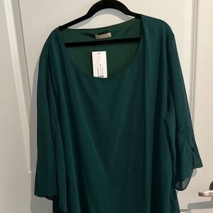 Acevog Teal Women's Blouse